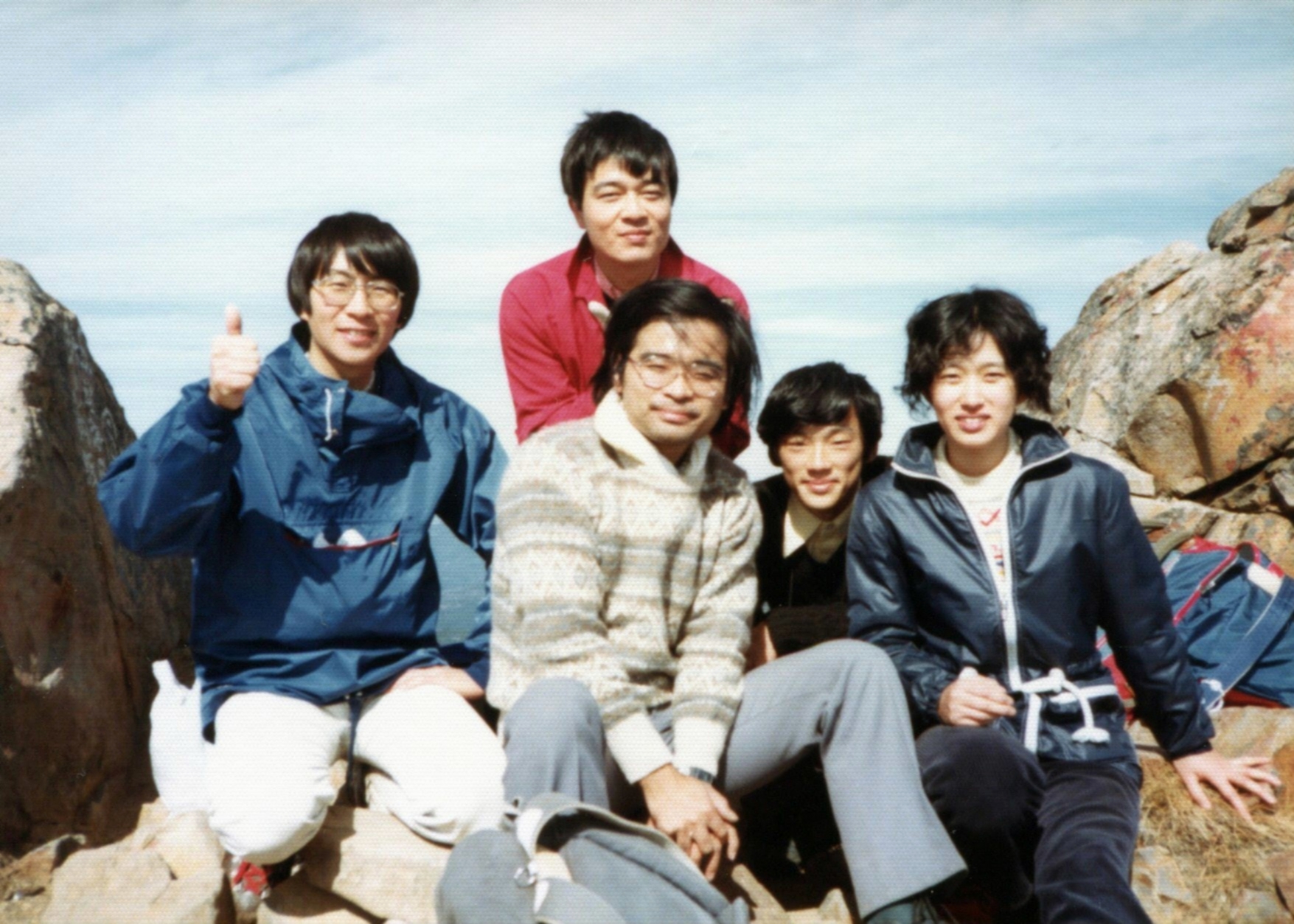 Some members of Katoh's lab