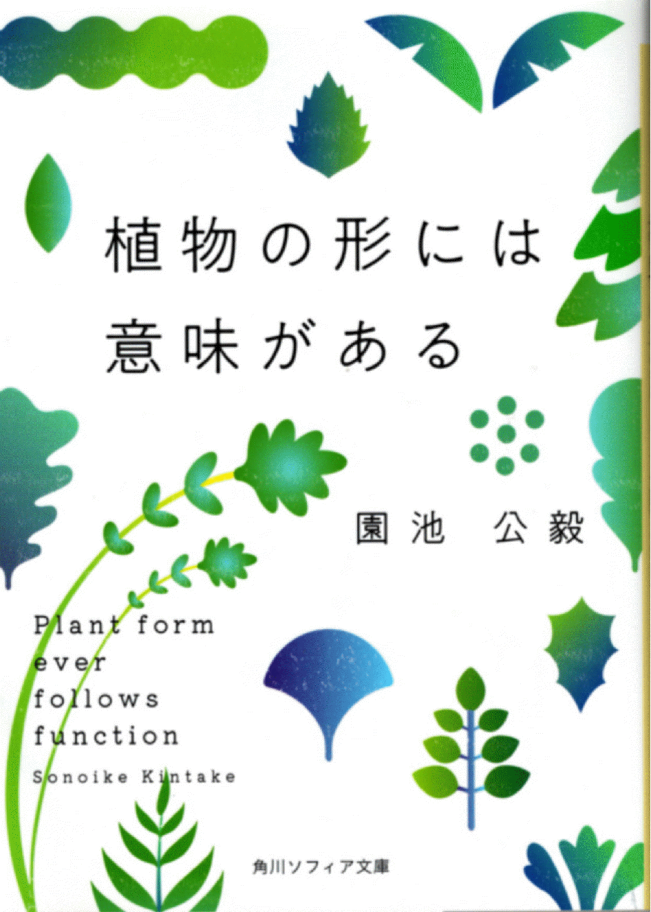 植物の形には意味がある（文庫版表紙）