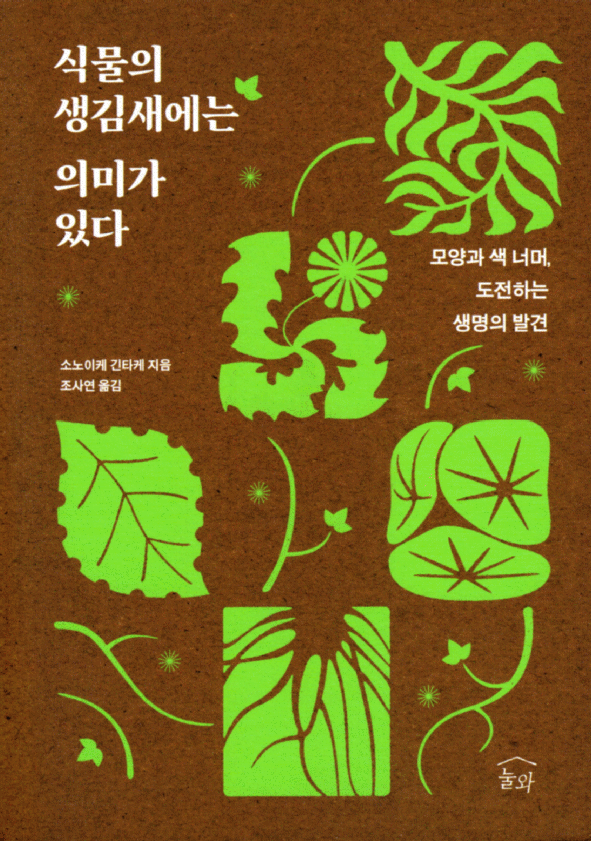 植物の形には意味がある（韓国語版表紙）